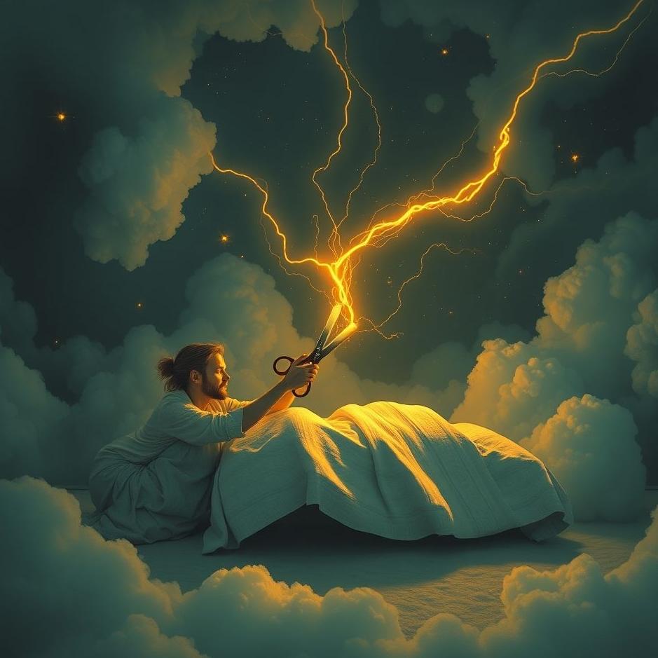 Dream : Trying to cut the cord in your dream