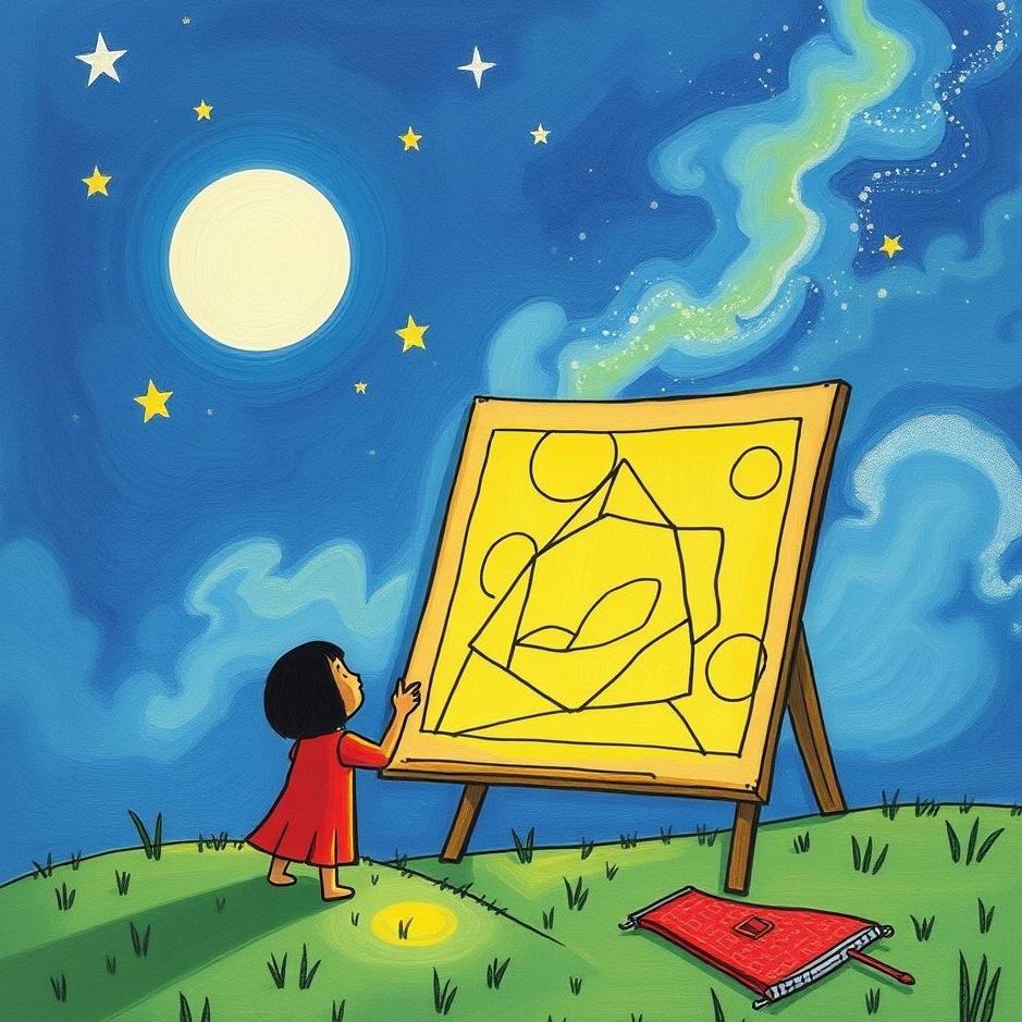 Dream : Trying to draw a picture in your dream