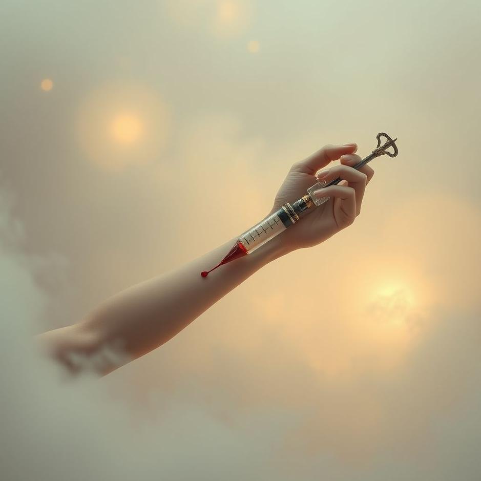 Dream : Trying to draw blood in a dream