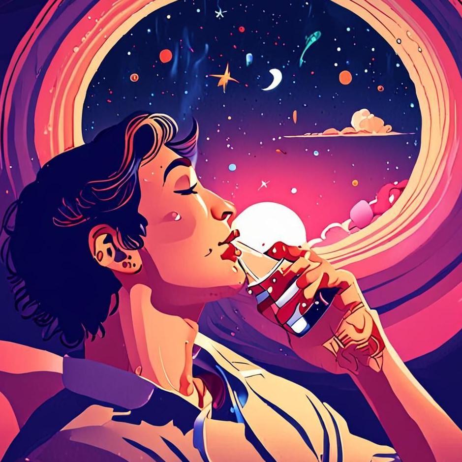 Dream : Trying to drink a pill in a dream