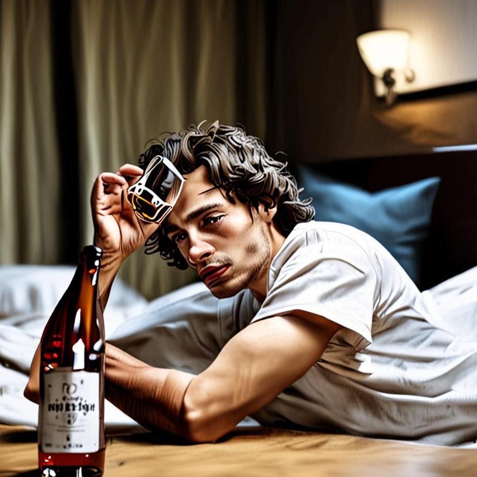 Dream : Trying to drink alcohol in a dream