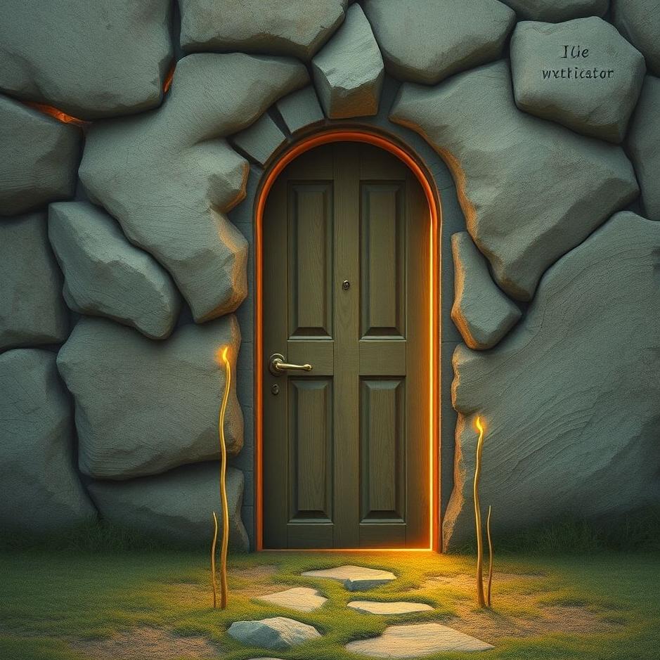 Dream : Trying to enter through the door in a dream