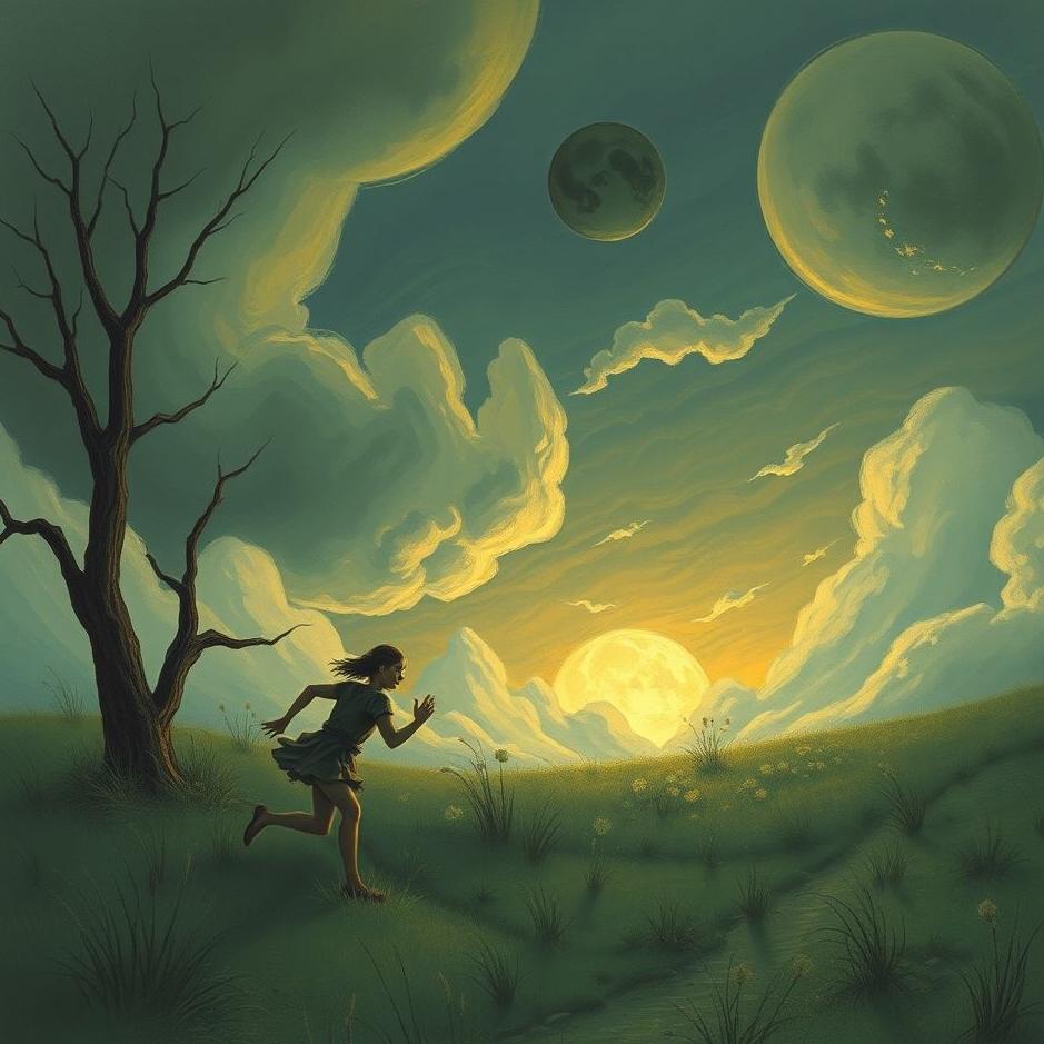 Dream : Trying to escape but not being able to run in a dream