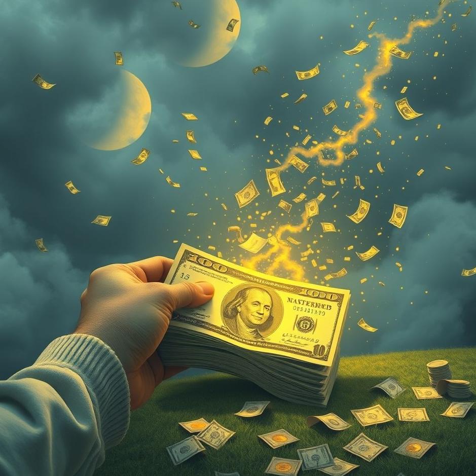 Dream : Trying to find money in a dream
