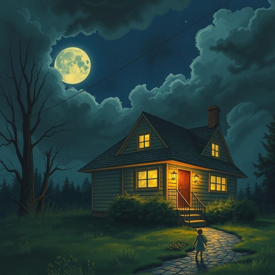 Dream : Trying to go home at night in a dream