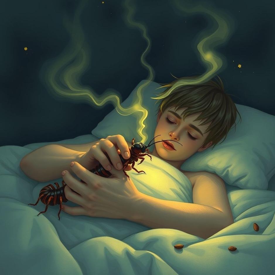 Dream : Trying to kill a centipede in a dream