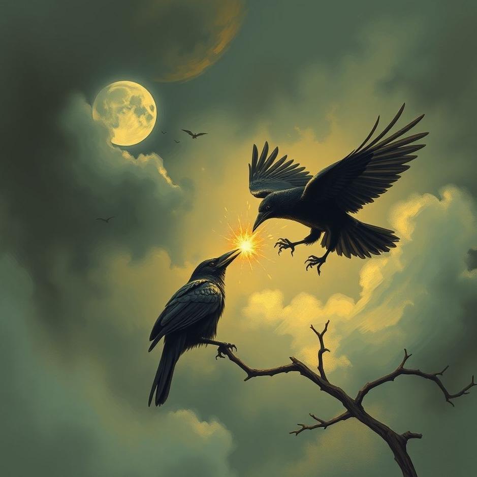 Dream : Trying to kill a crow in a dream