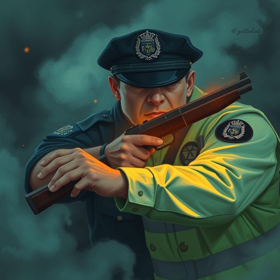 Dream : Trying to kill a police officer in a dream