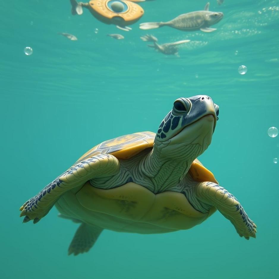 Dream : Trying to kill a turtle in a dream