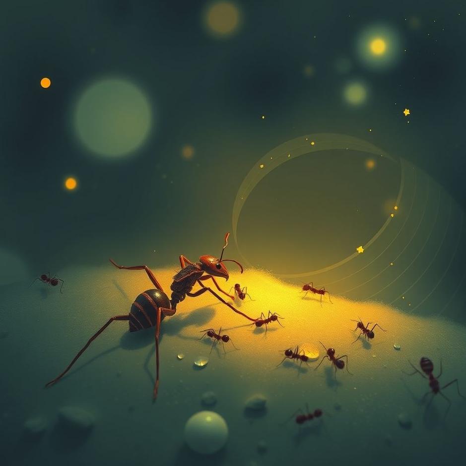 Dream : Trying to kill ants in a dream