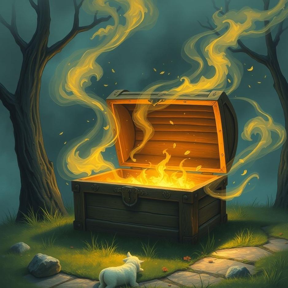 Dream : Trying to open a chest in a dream