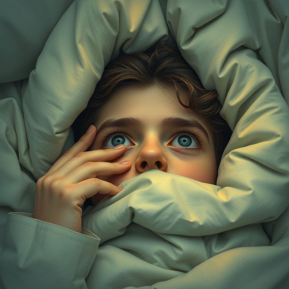 Dream : Trying to open your eyes in a dream