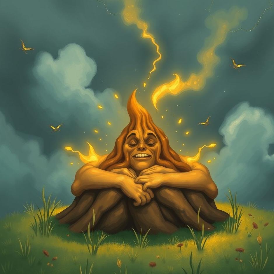 Dream : Trying to poop in a dream