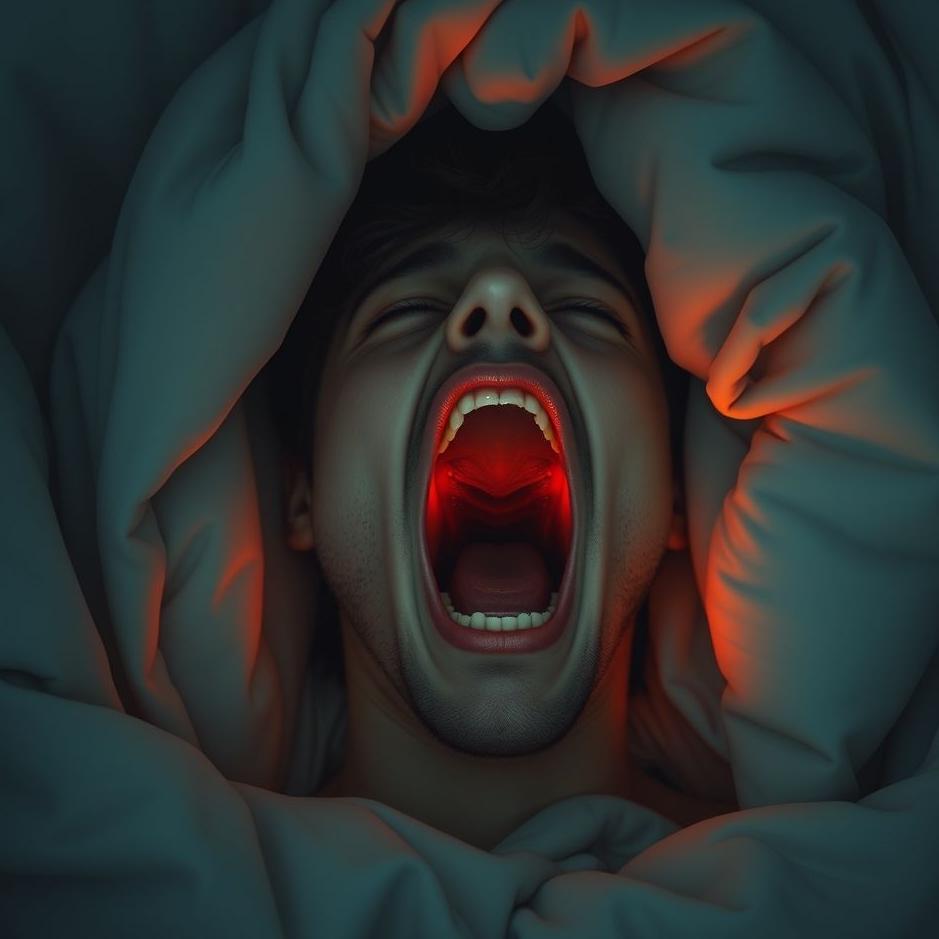 Dream : Trying to scream out of fear in a dream