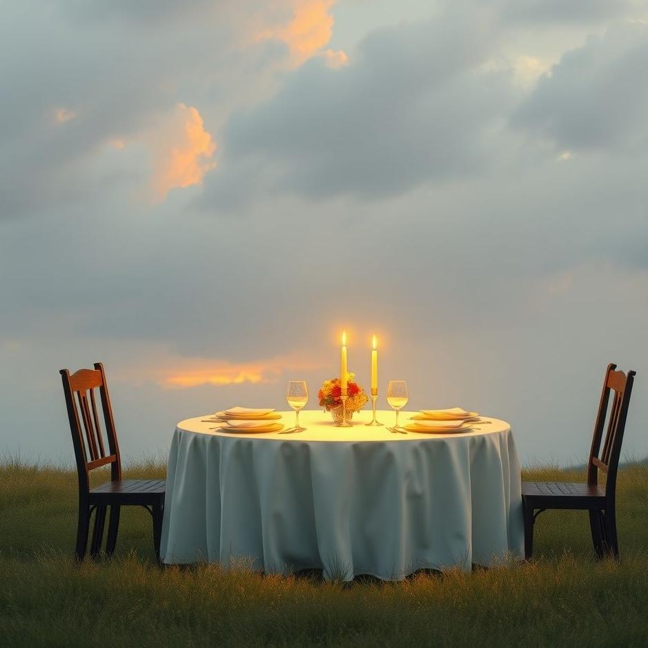 Dream : Trying to set a table in a dream