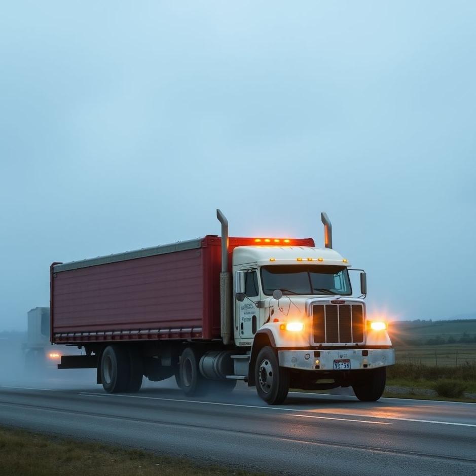 Dream : Trying to stop a truck in a dream