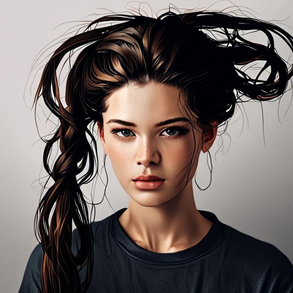 Dream : Trying to tie your hair in a dream