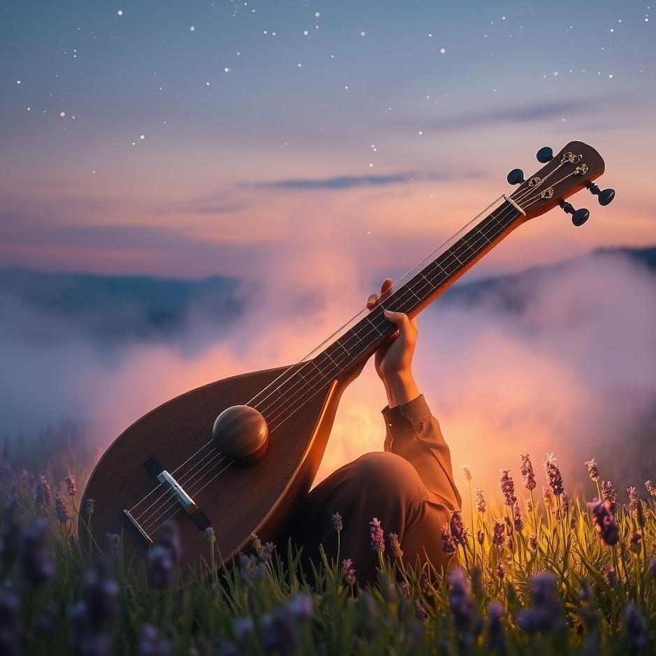 Dream : Tuning a saz in a dream