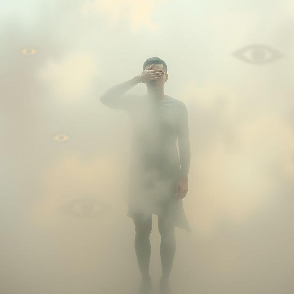 Dream : Turning a blind eye in a dream