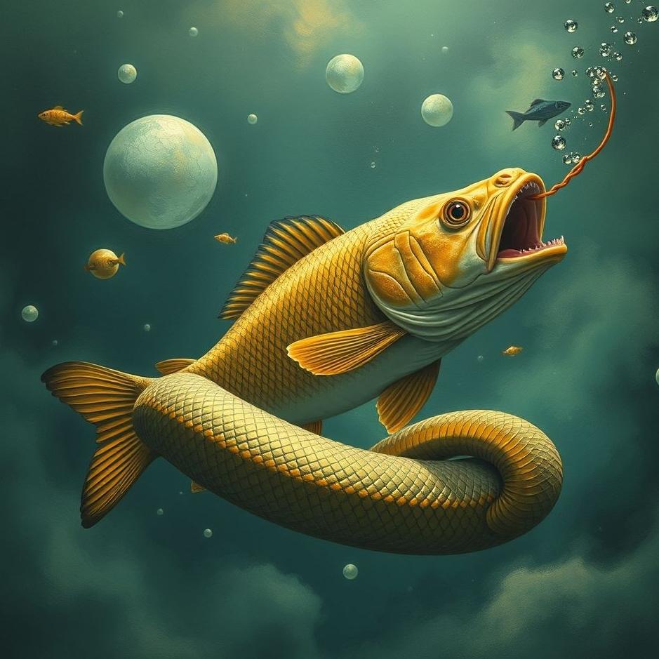 Dream : Turning a fish into a snake in a dream