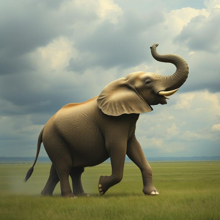 Dream : Turning into an elephant in a dream