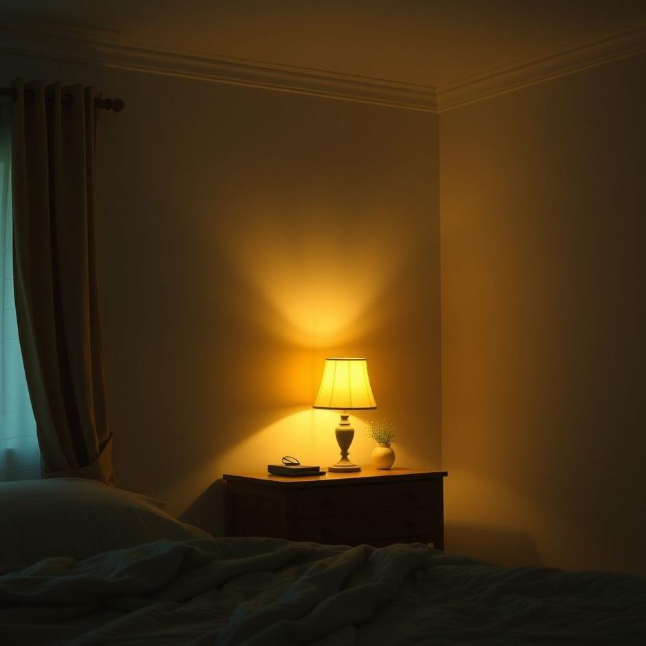 Dream : Turning off the room light in a dream