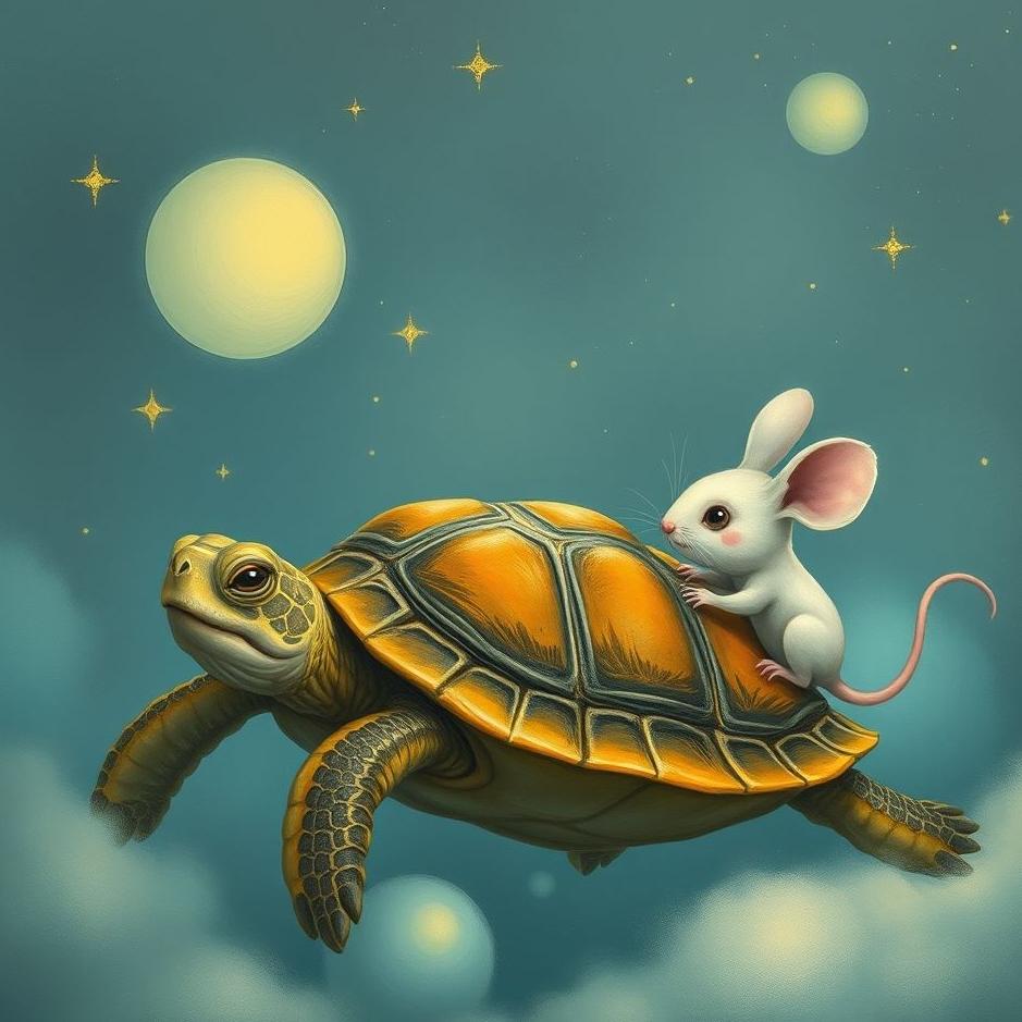 Dream : Turtle and a mouse in a dream