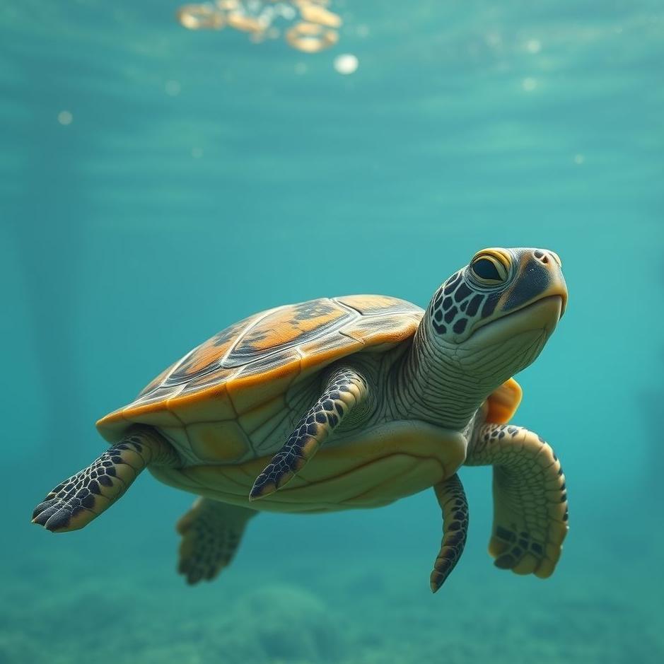 Dream : Turtle and its babies in a dream