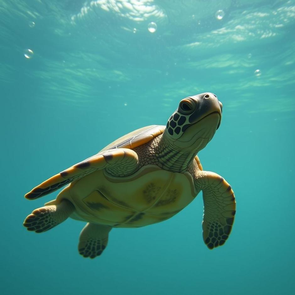 Dream : Turtle being thrown in a dream