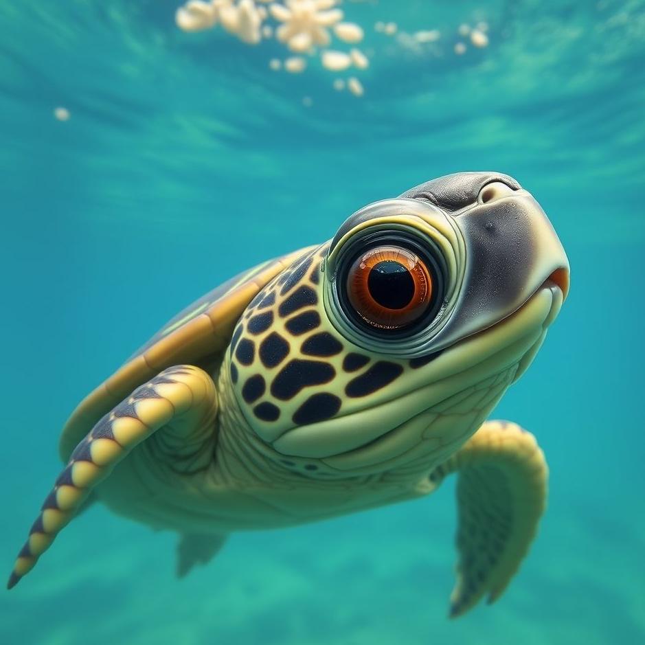 Dream : Turtle eye in a dream