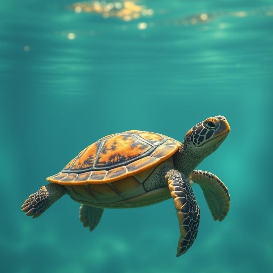 Dream : Turtle in your lap in a dream