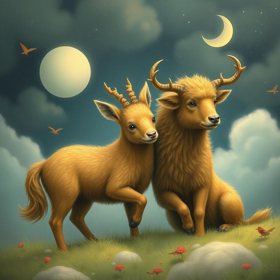Dream : Twin animals in a dream