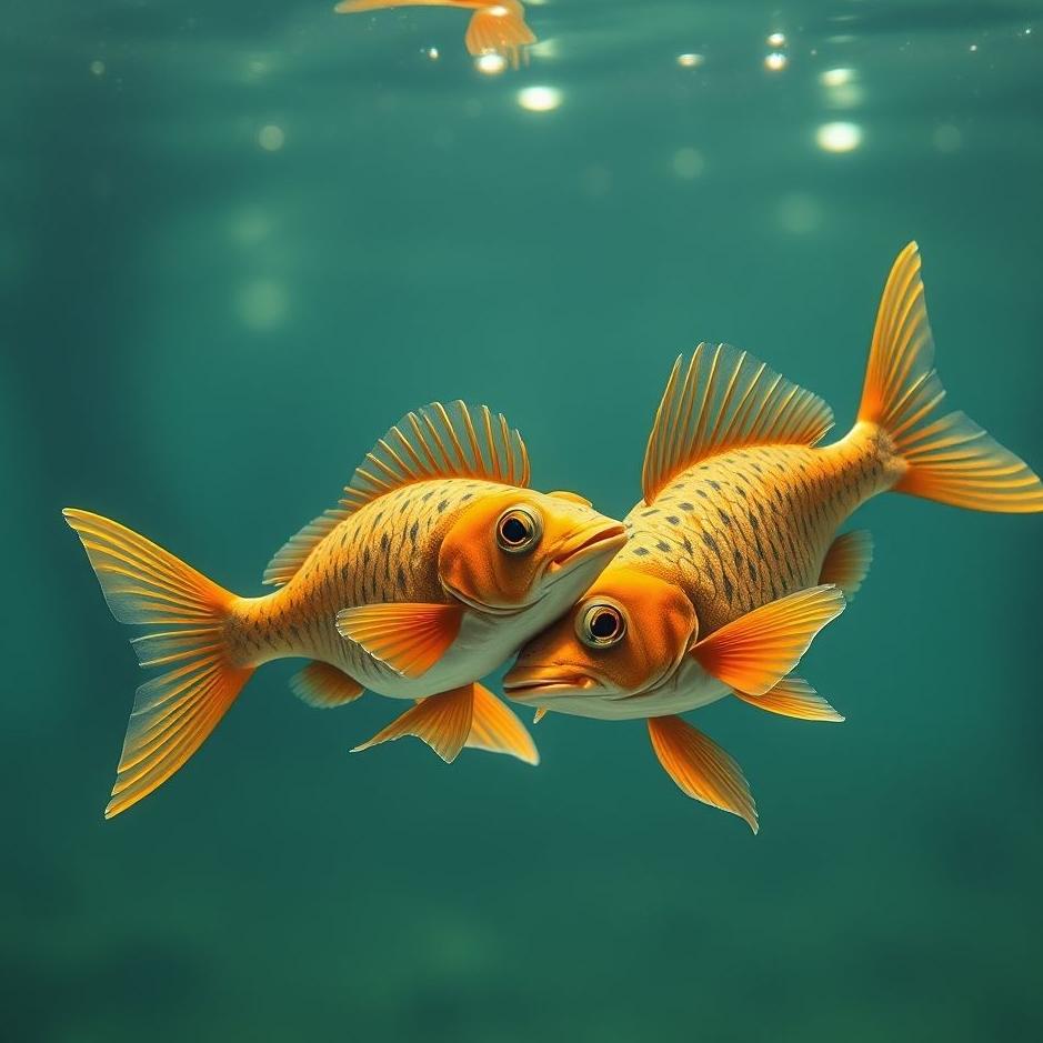 Dream : Twin fish in a dream