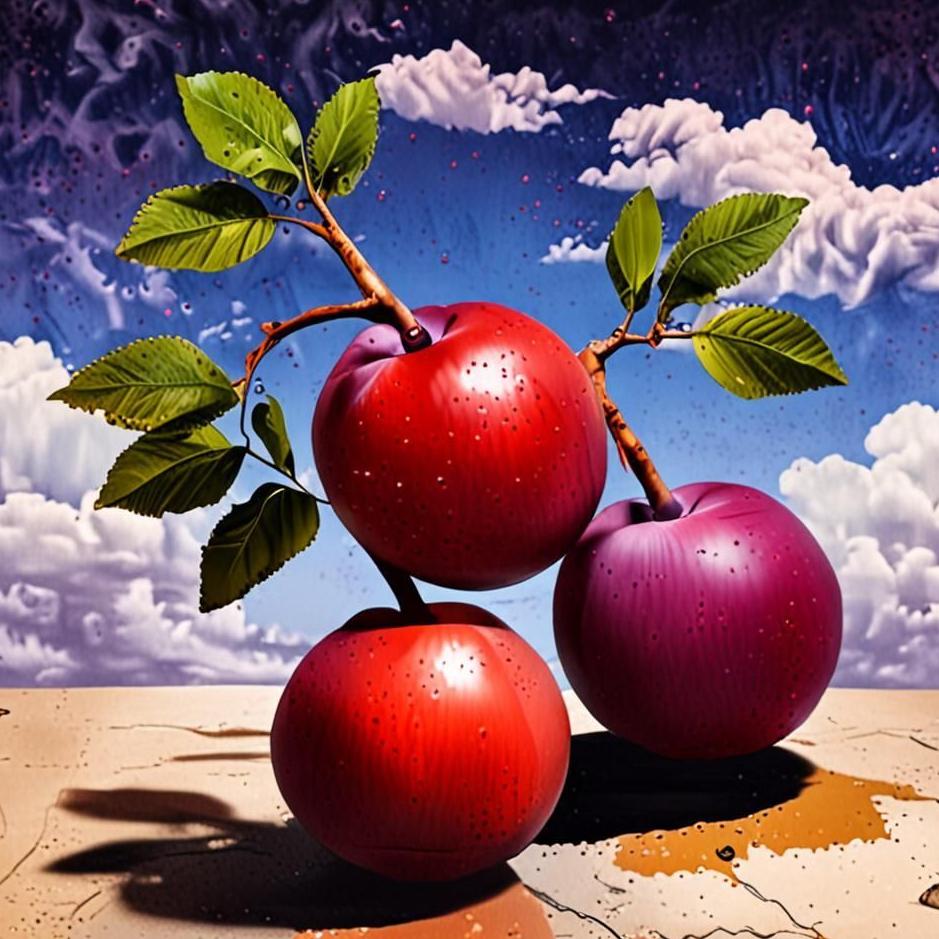 Dream : Twin plums in a dream