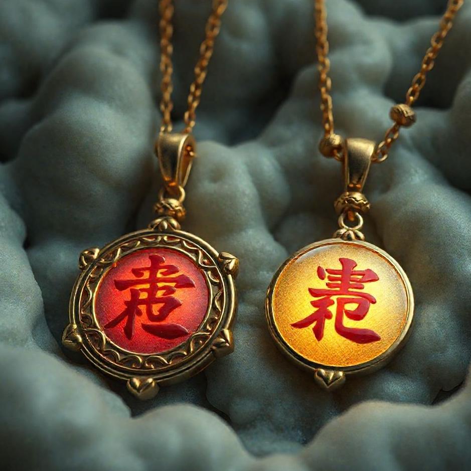 Dream : Two amulets in a dream