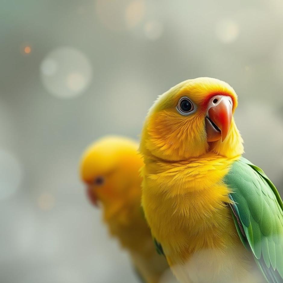 Dream : Two baby parrots in a dream