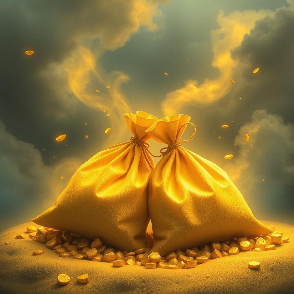 Dream : Two bags of gold in a dream