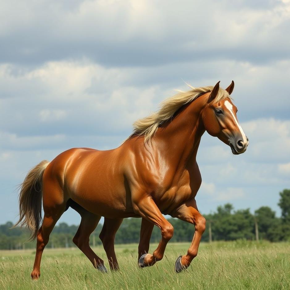 Dream : Two big horses in a dream