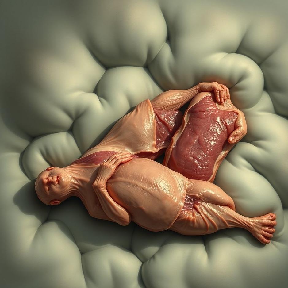 Dream : Two bodies of meat in a dream