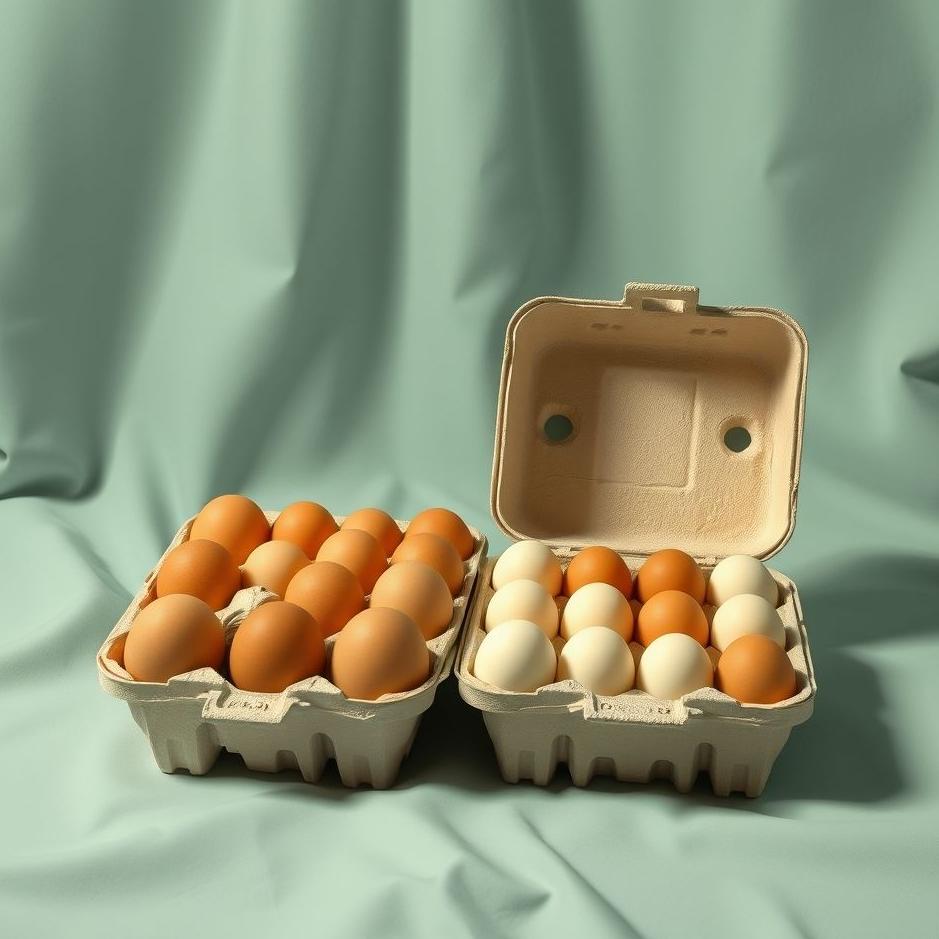 Dream : Two boxes of eggs in a dream