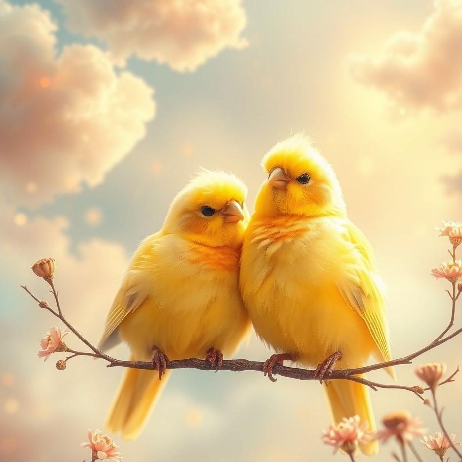 Dream : Two canaries in a dream