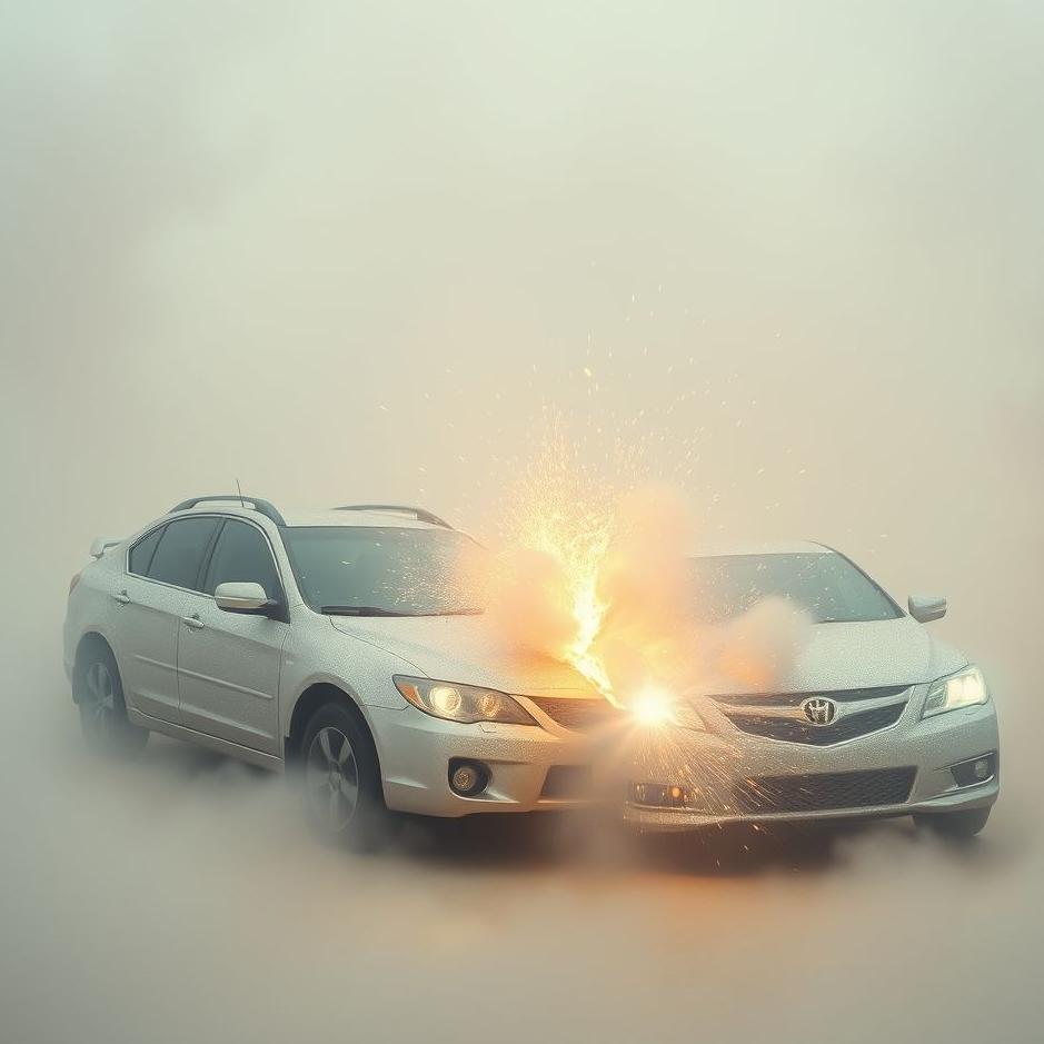 Dream : Two cars crashing in a dream