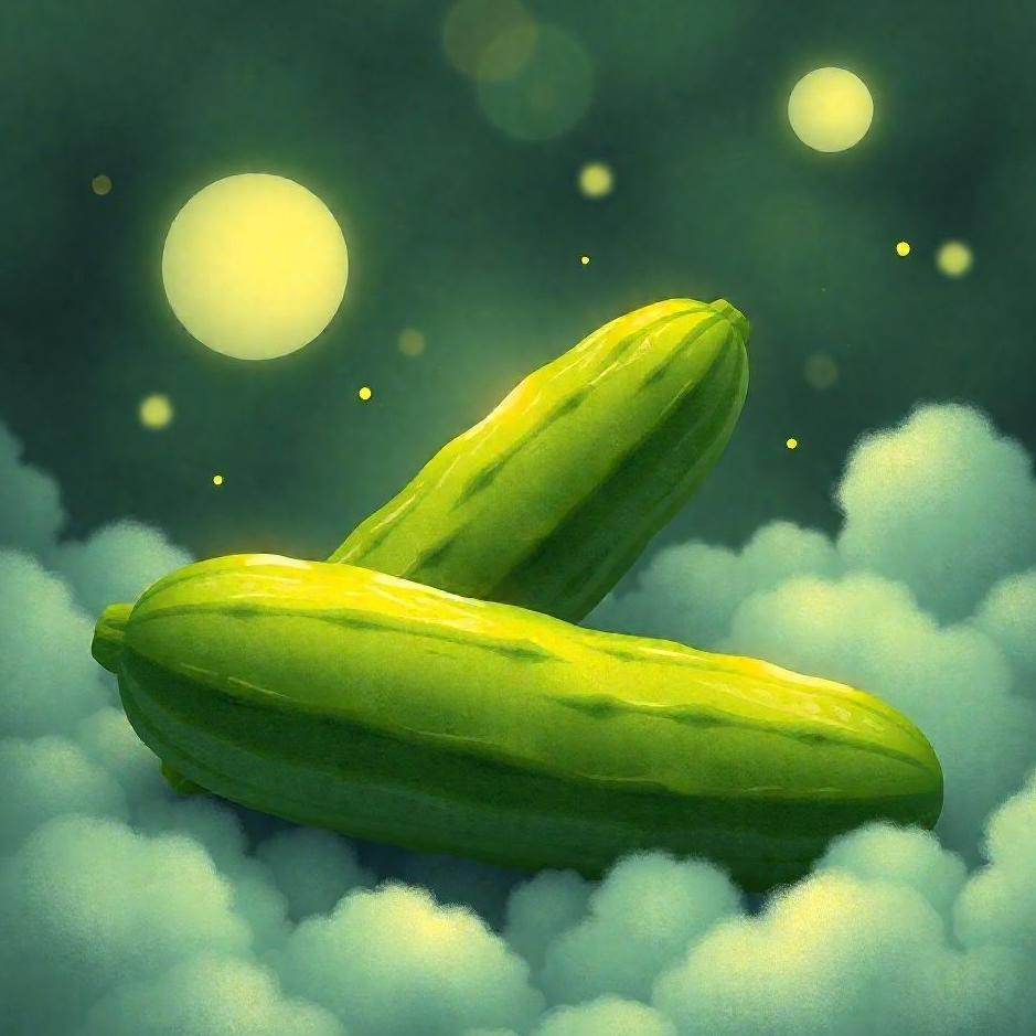 Dream : Two cucumbers in a dream