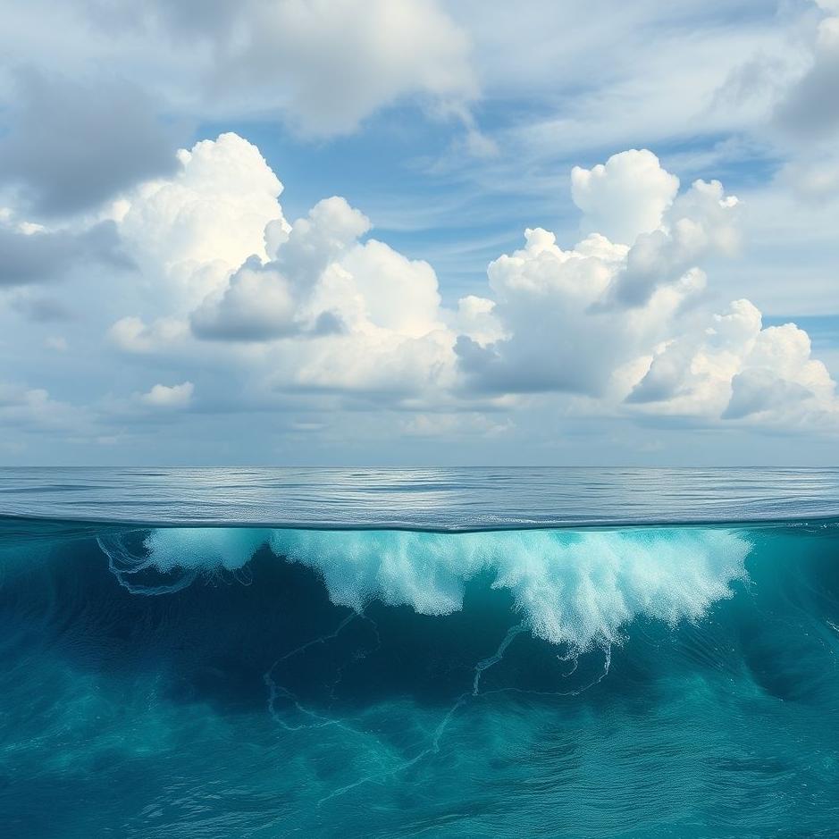 Dream : Two different seas in a dream