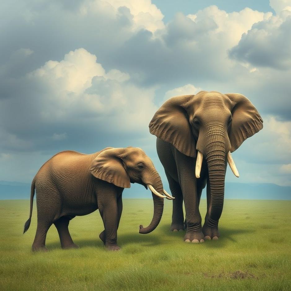 Dream : Two elephants in a dream