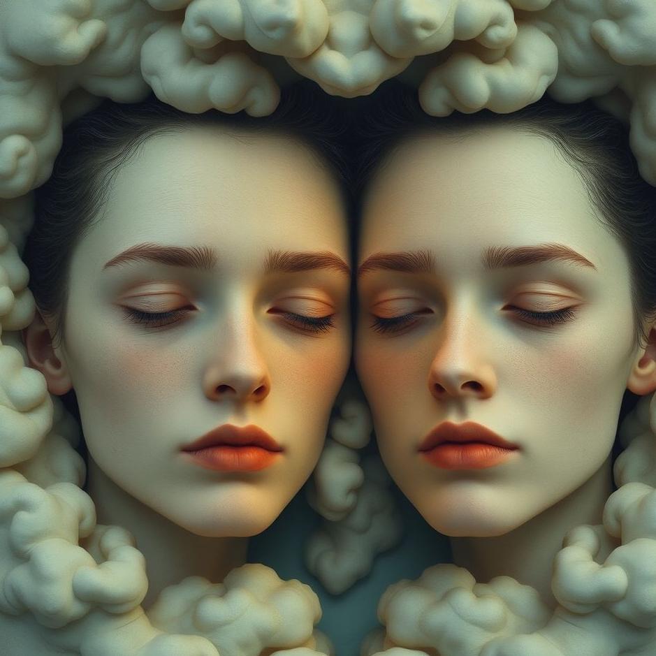 Dream : Two faces in a dream