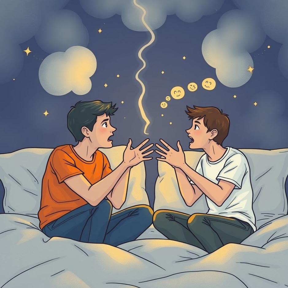 Dream : Two friends arguing in a dream