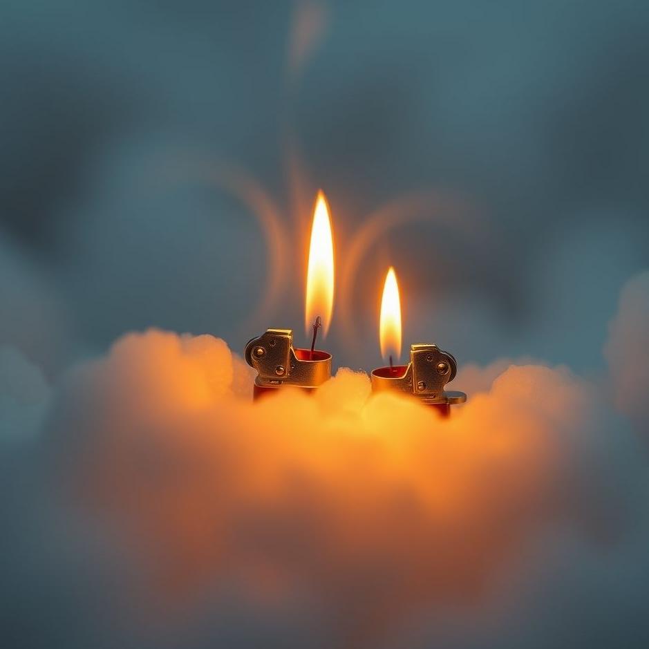 Dream : Two lighters in a dream