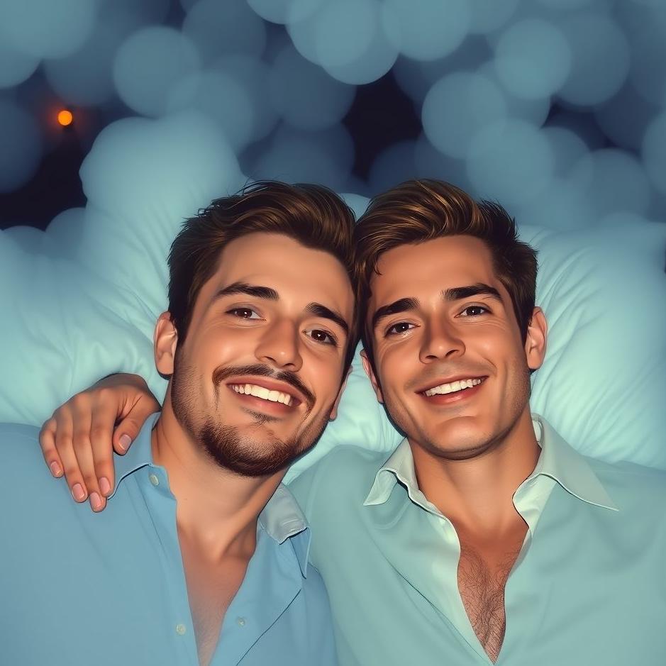 Dream : Two male guests in a dream