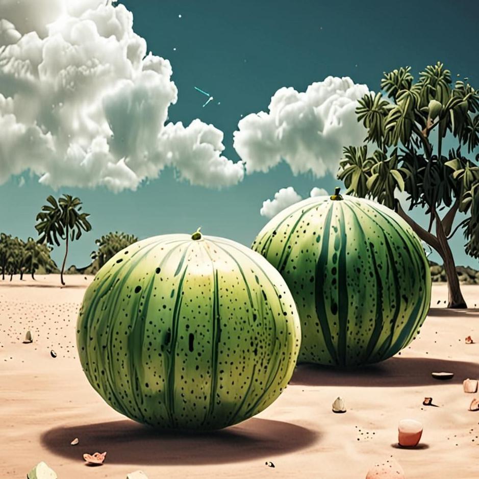 Dream : Two melons in a dream